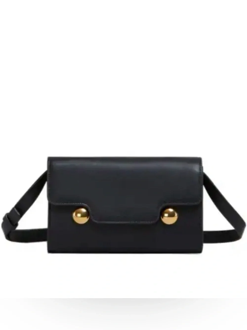 Marni Black Trunkaroo Crossbody Bag NWOT - Picture 1 of 13